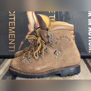 Vintage Alpina Mountaineering Hiking Men's Boots Size 7.5